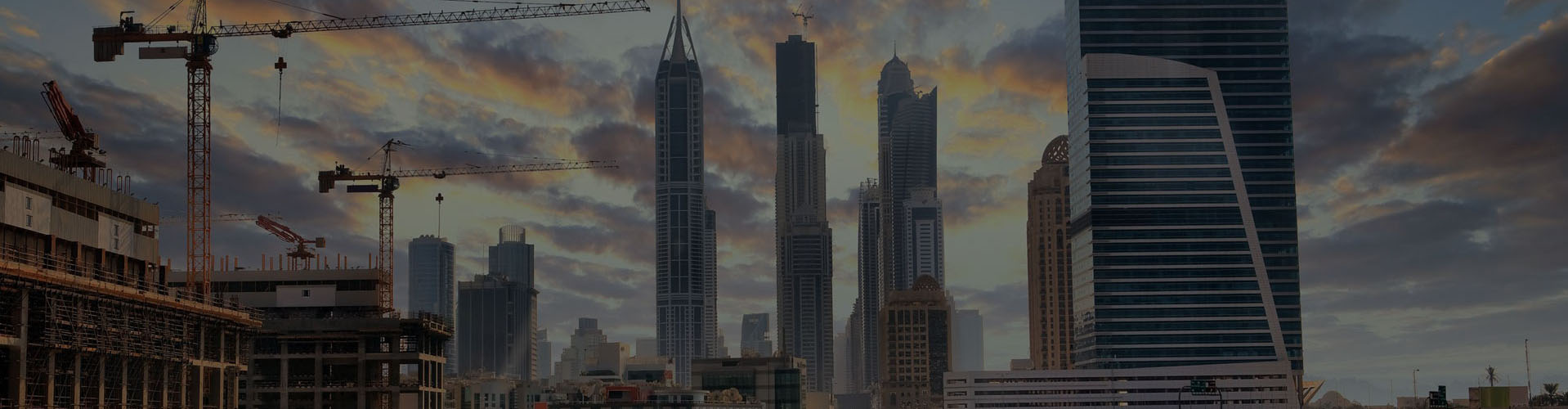 Panorámica de Industrias Gromaz con edificios y obras